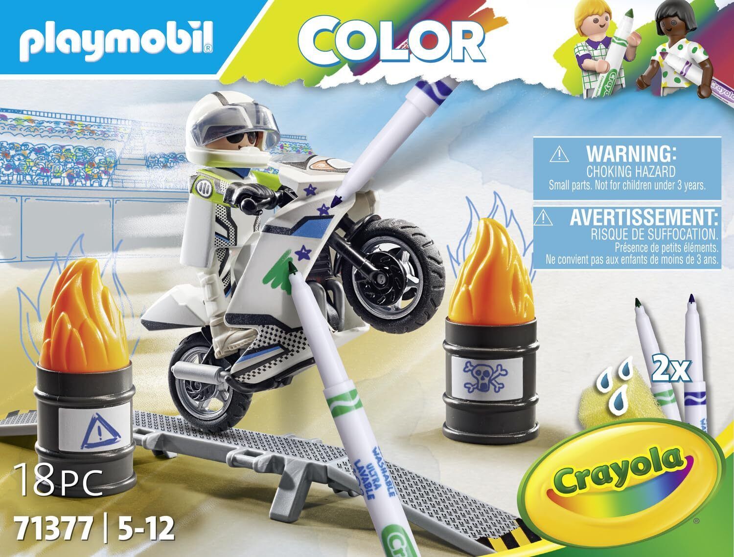 Merchandising Playmobil: 71377 Playmobil Color: Moto Da Corsa