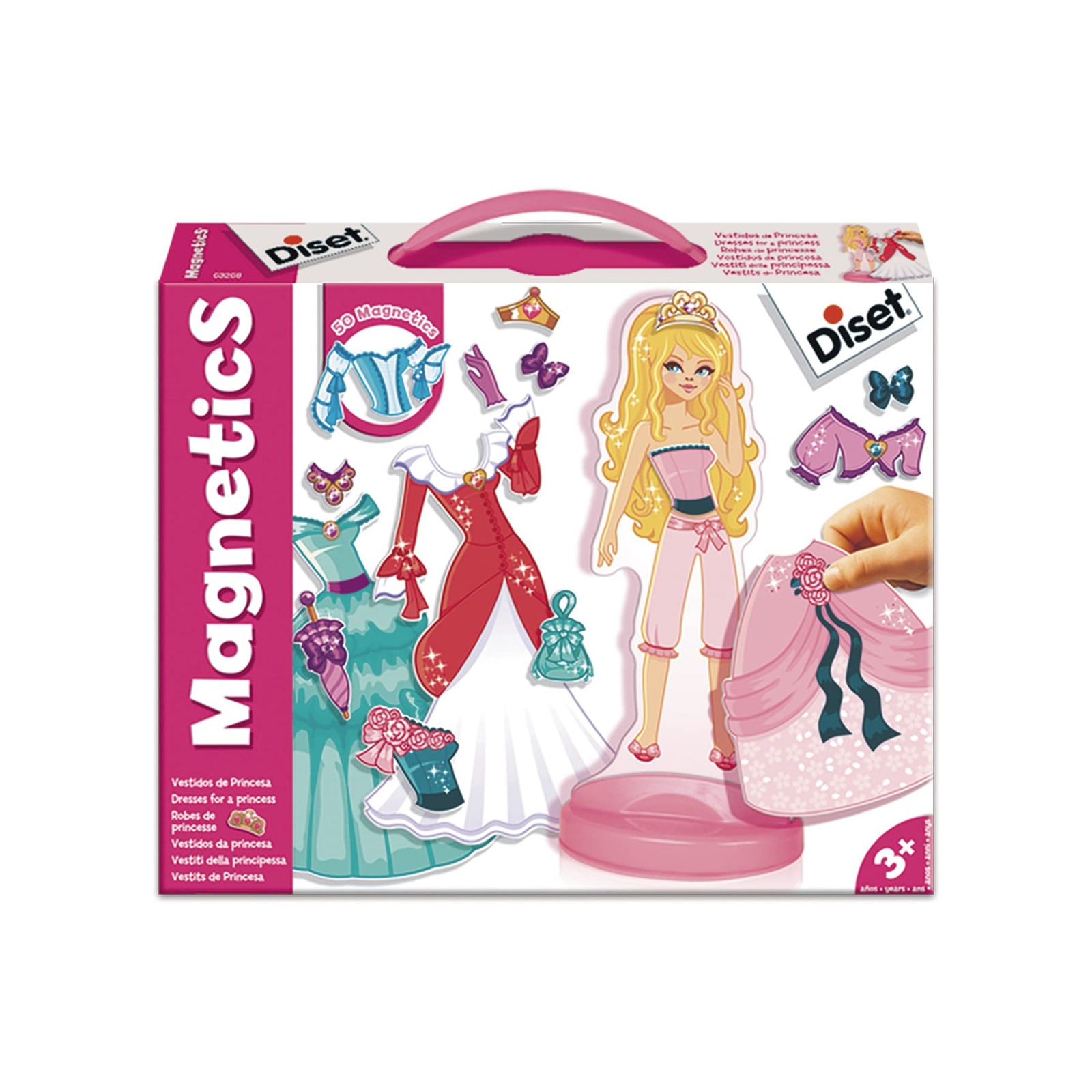 Merchandising Diset: Magnetics - Vestiti Di Principessa