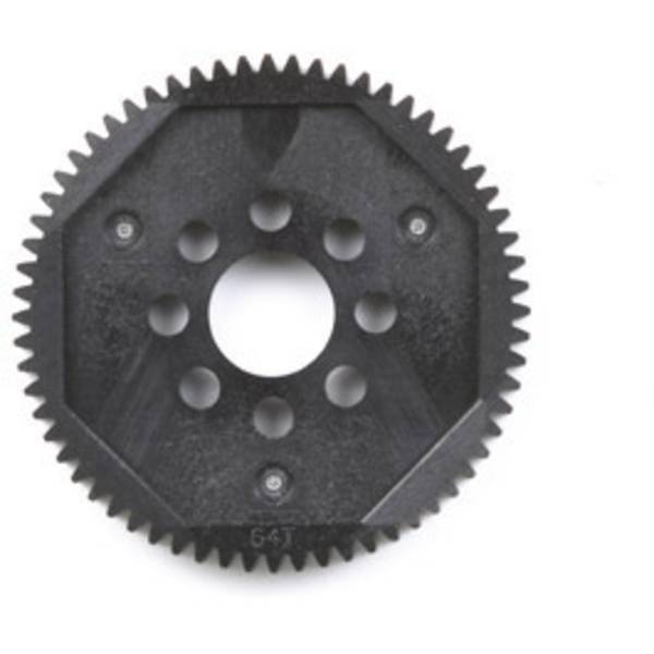 Ingranaggio principale 64z modulo 0,6 tt 02 parte tuning tamiya 51356