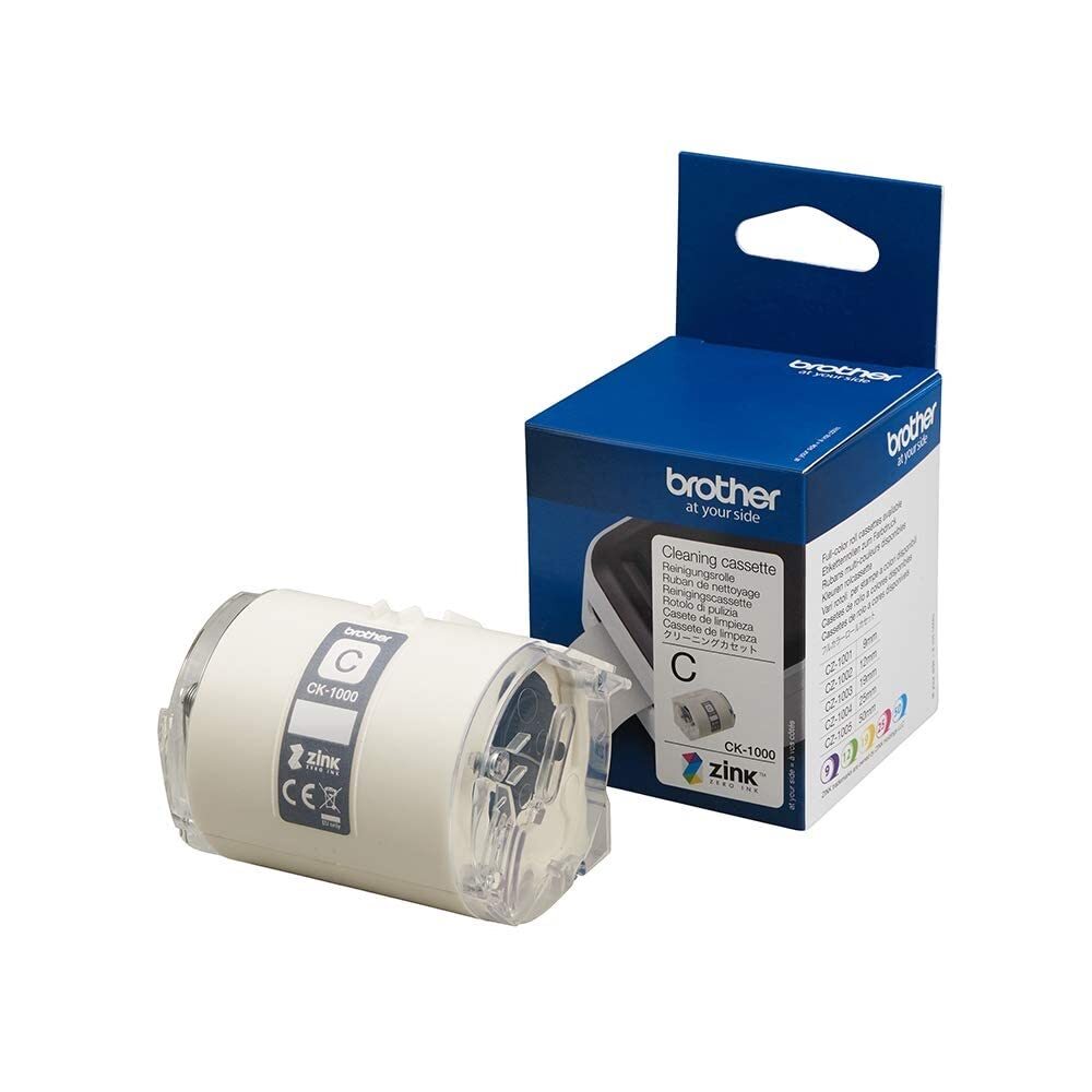 Brother labels Printer Labels Brother Ck1000 Grey White NUOVO