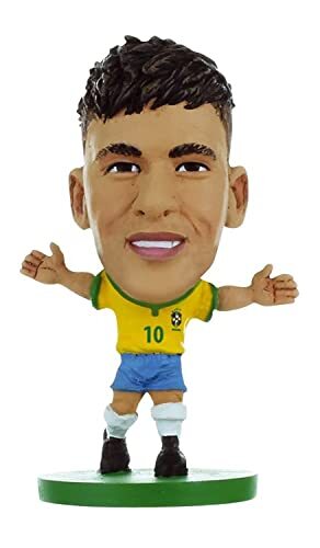 Figures Soccerstarz - Brazil Neymar Jr - Home Kit /Figures Game NUOVO