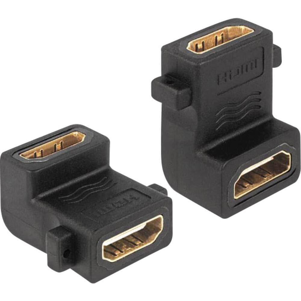 DELOCK HDMI Adapter A -> A Bu/Bu 90Ý unten NUOVO