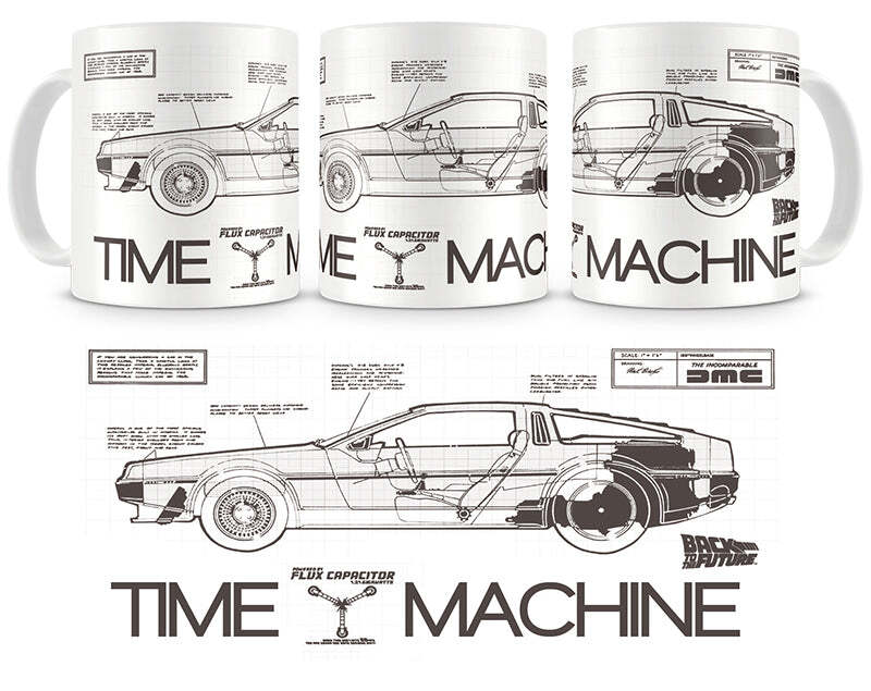 Ritorno Al Futuro Macchina Del Tempo Ceramic Tazza