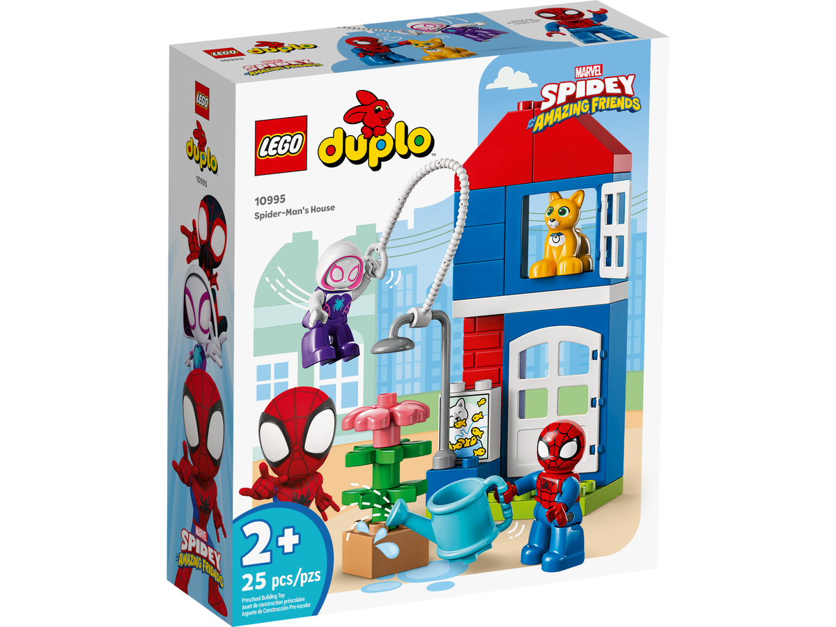 Merchandising Lego: 10995 - Duplo - Marvel Super Heroes - La Casa Di Spider-Man