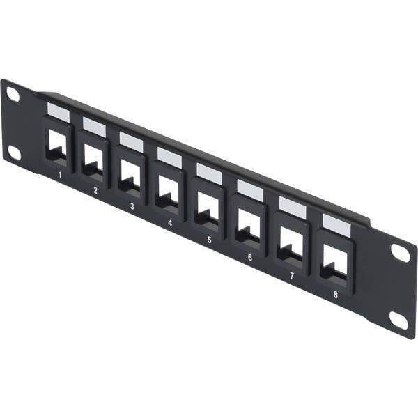 RF 3521390 10 POLLICI PANNELLO FRONTALE PER ARMADIO RACK NERO