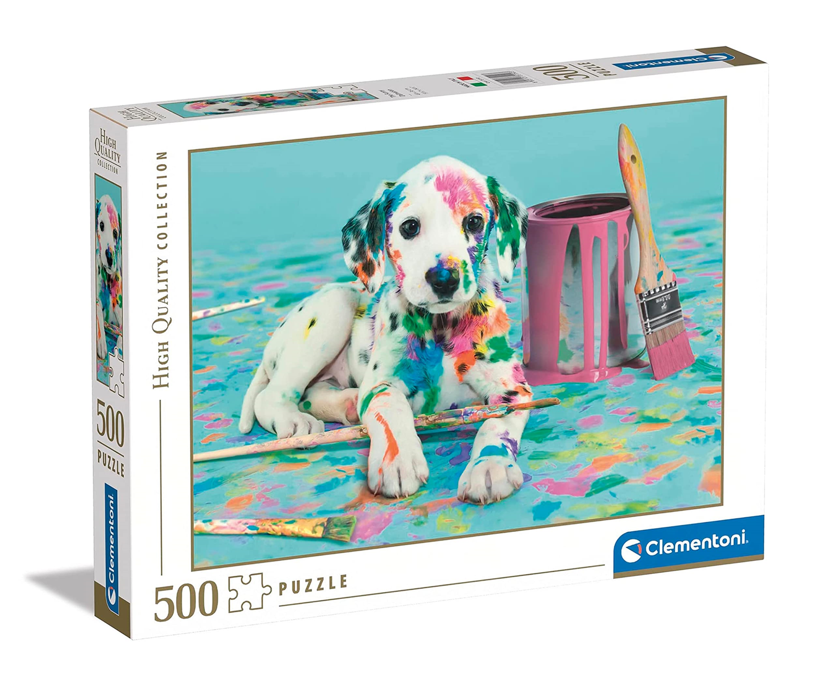 Merchandising Clementoni: Puzzle Made In Italy The Funny Dalmatian 500