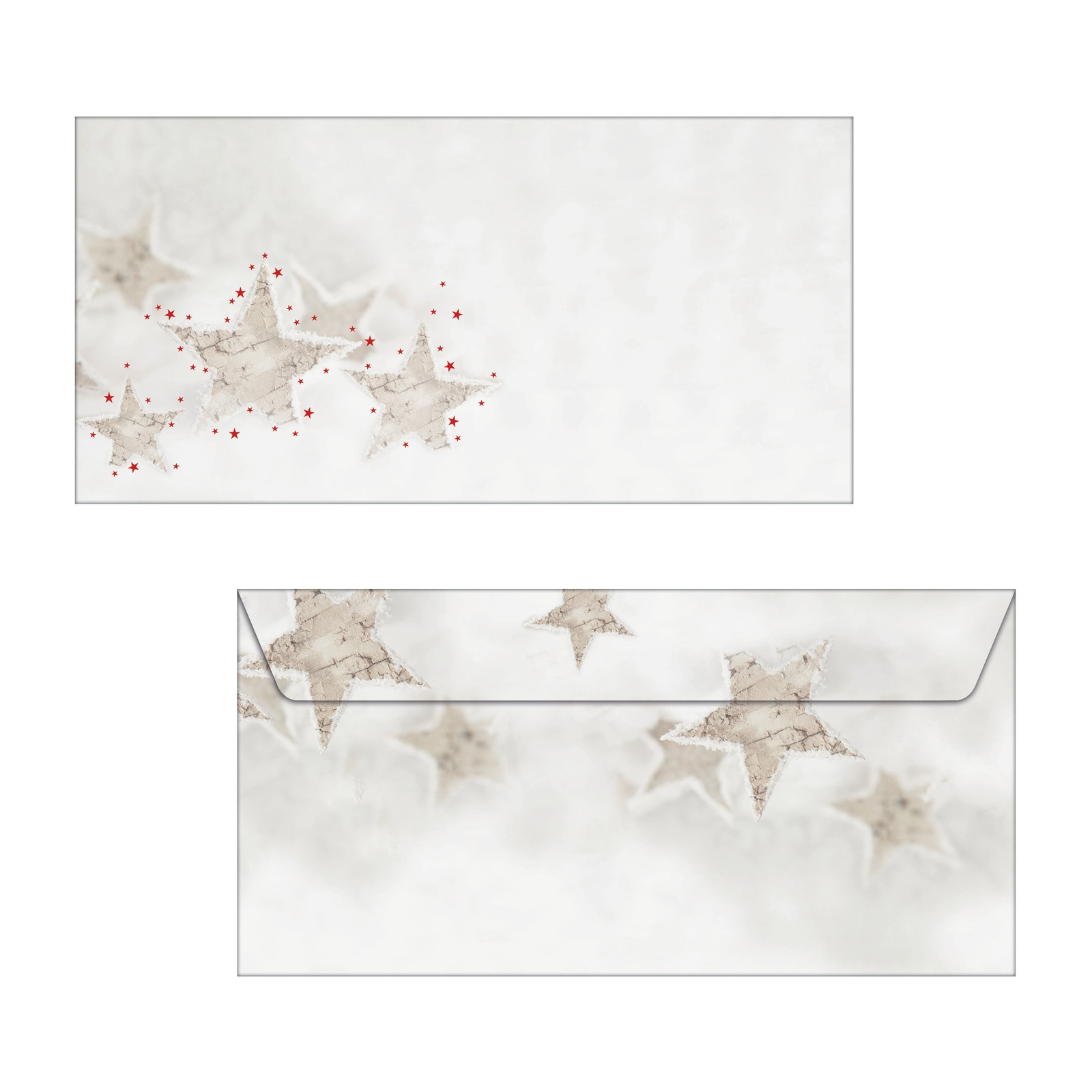 Umschlag Christmas Timber Dl NUOVO