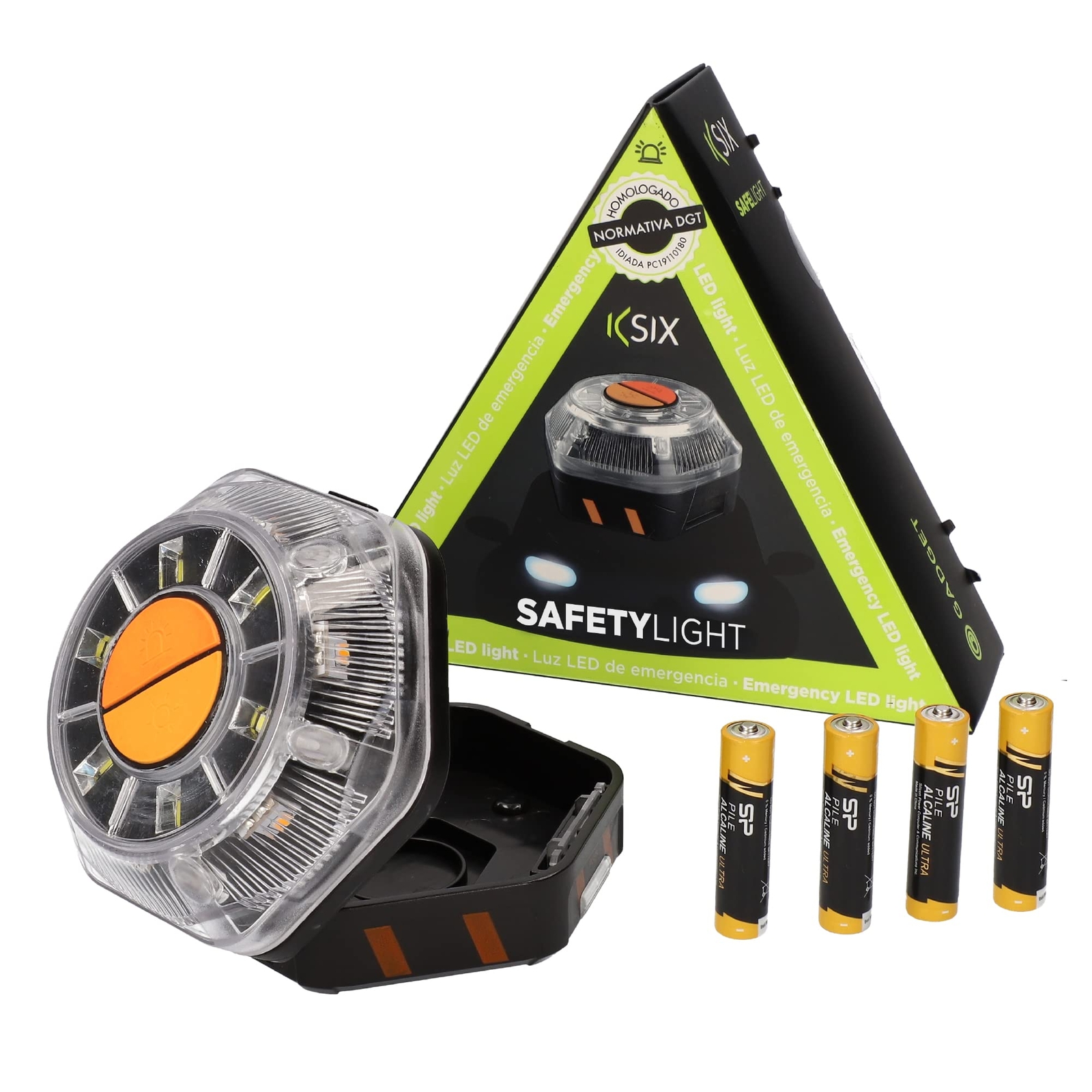 Emergency Light Ksix Safe Light 360º Led 1 Km NUOVO