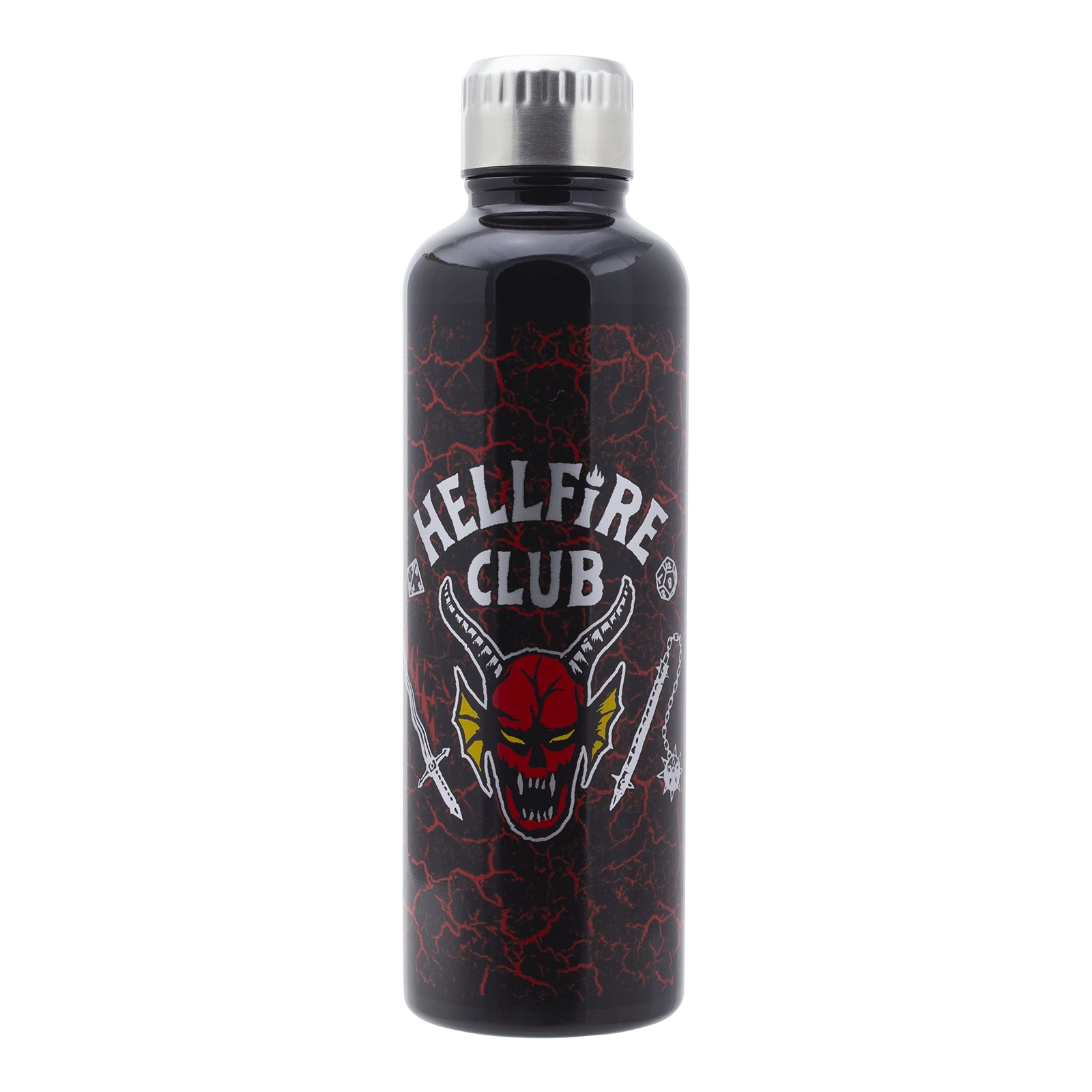 Hellfire Club Metal Water Bottle ACC NUOVO