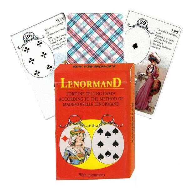 MLLE LENORMAND CM 36 Mazzo Carte Esoteric Fortuna Dicendo agm Urania 106710976