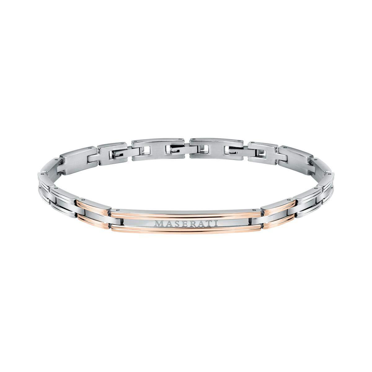 Men`S Bracelet Maserati Jm420Atk05 22 Cm NUOVO