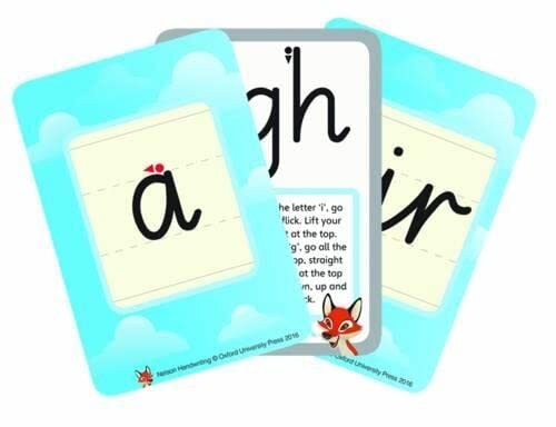 Nelson Handwriting Flashcards Toy NUOVO