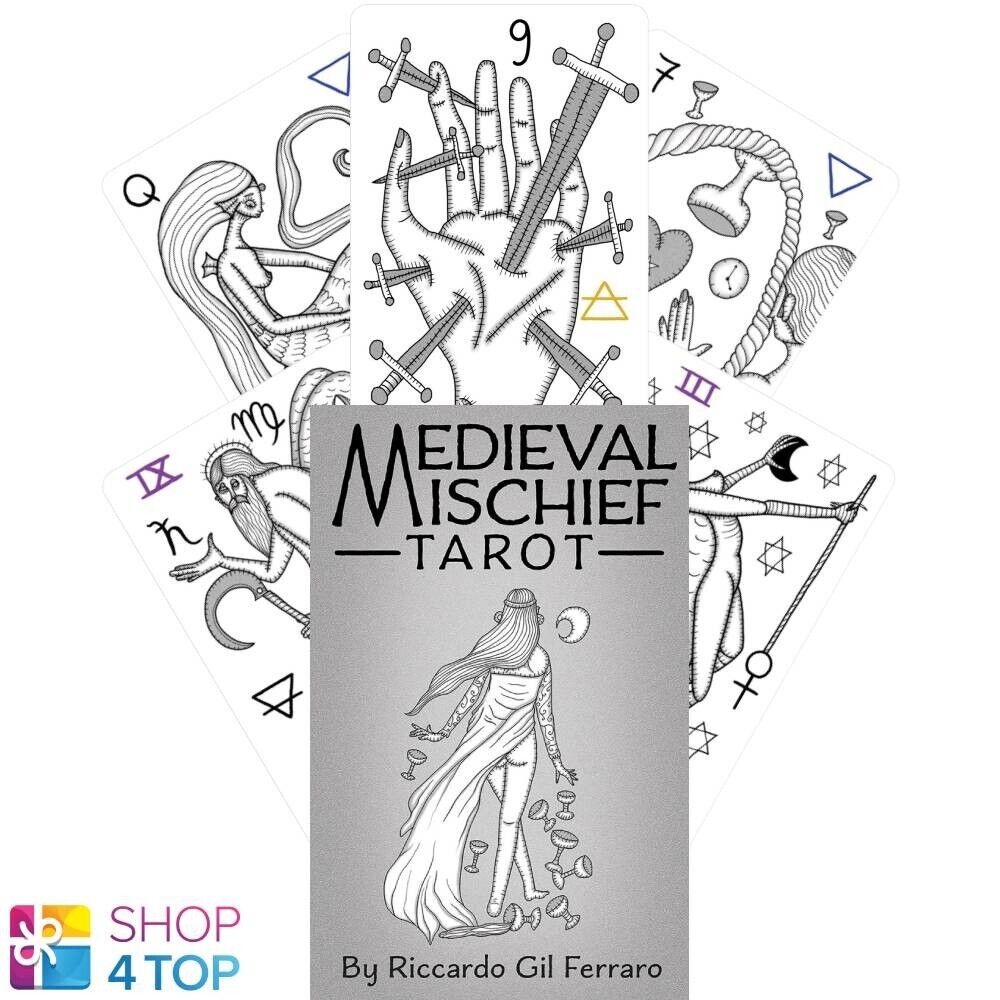 MEDIEVAL Mischief Tarocco Mazzo Carte us games systems Da Riccardo Gil Ferraro