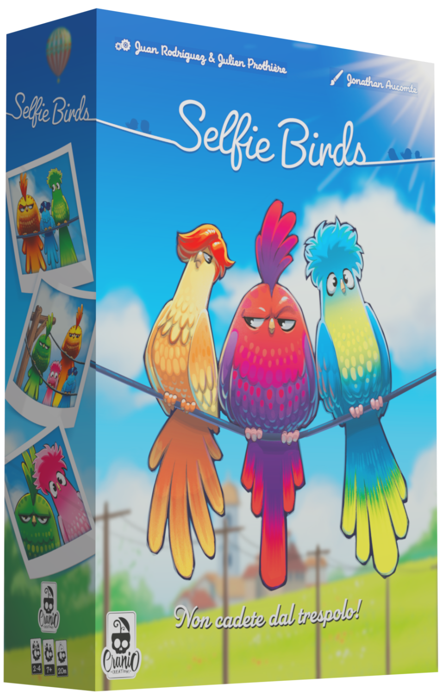 Merchandising Cranio Creations: Selfie Birds