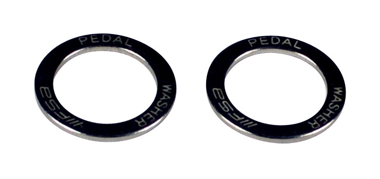 Pedal Washers Stainless (×2) CYCLING AC NUOVO