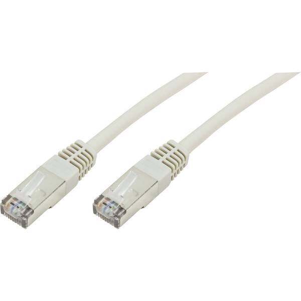 Cavo di collegamento rete rj45 cat 5e sf/utp 0.25 m grigio