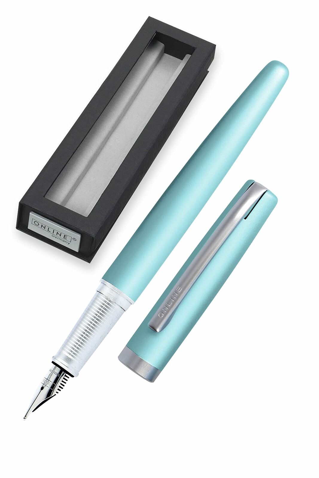 ONLINE® Turquoise Patronenfuller turkis M (mittel) NUOVO