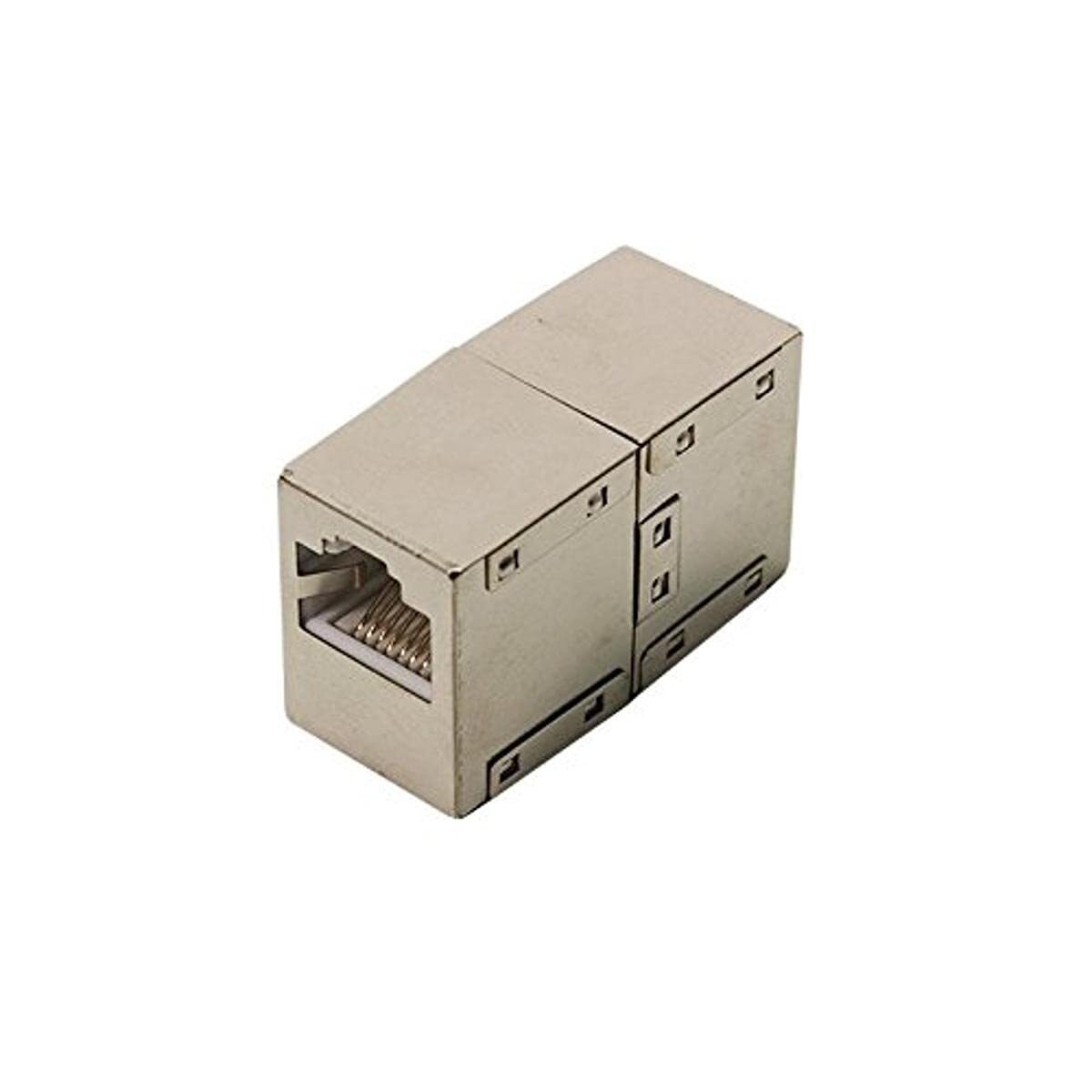 LogiLink CAT 5e Modular Coupler, shielded, 1:1, Me NUOVO