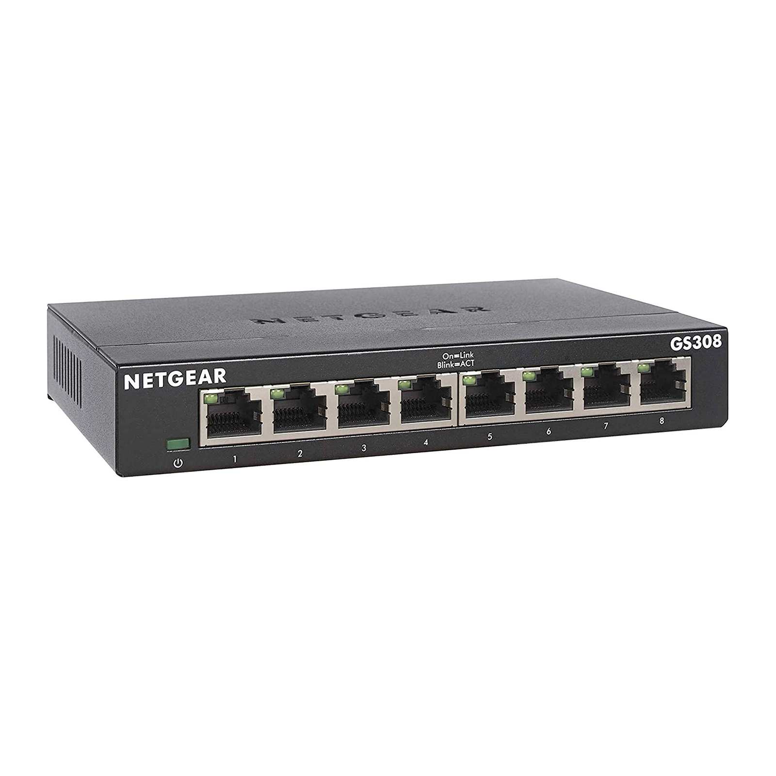 Switch Netgear Gs308-300Pes 16 Gbps NUOVO