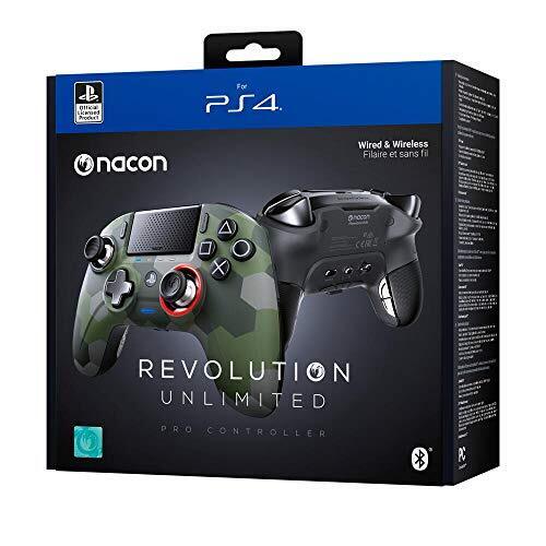 Nacon Revolution Pro Unlimited  Playstation 4 Controller - Camo Gre... ACC NUOVO