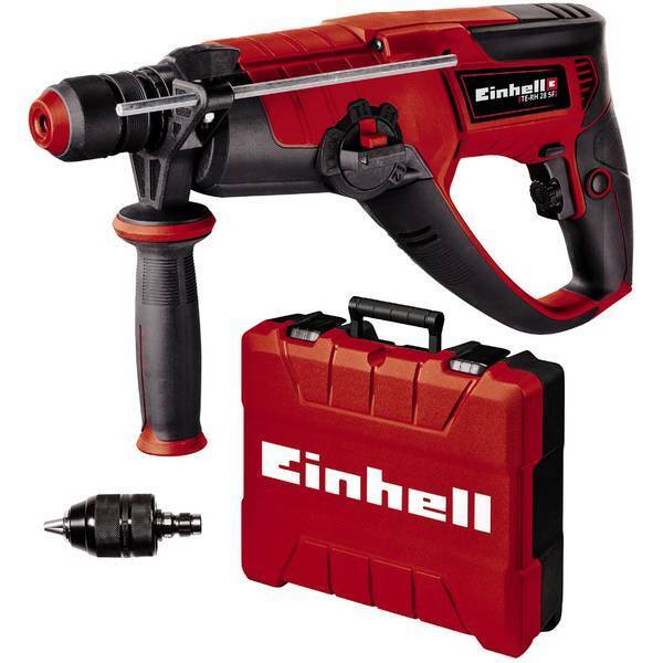 MARTELLO PERFORATORE SDS-PLUS EINHELL TE-RH 28 5F 950 W INCL. VALIGIA