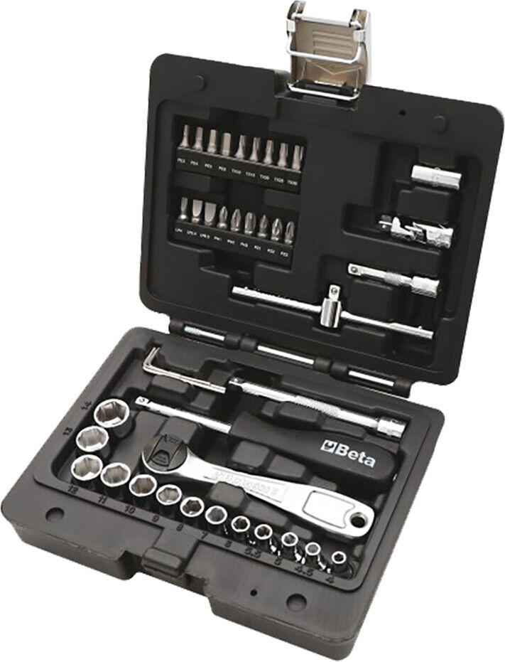 Set Chiavi a Bussola Art. 903E/C42 42 Pezzi 1/4  Beta 9031042(V/NOTE)
