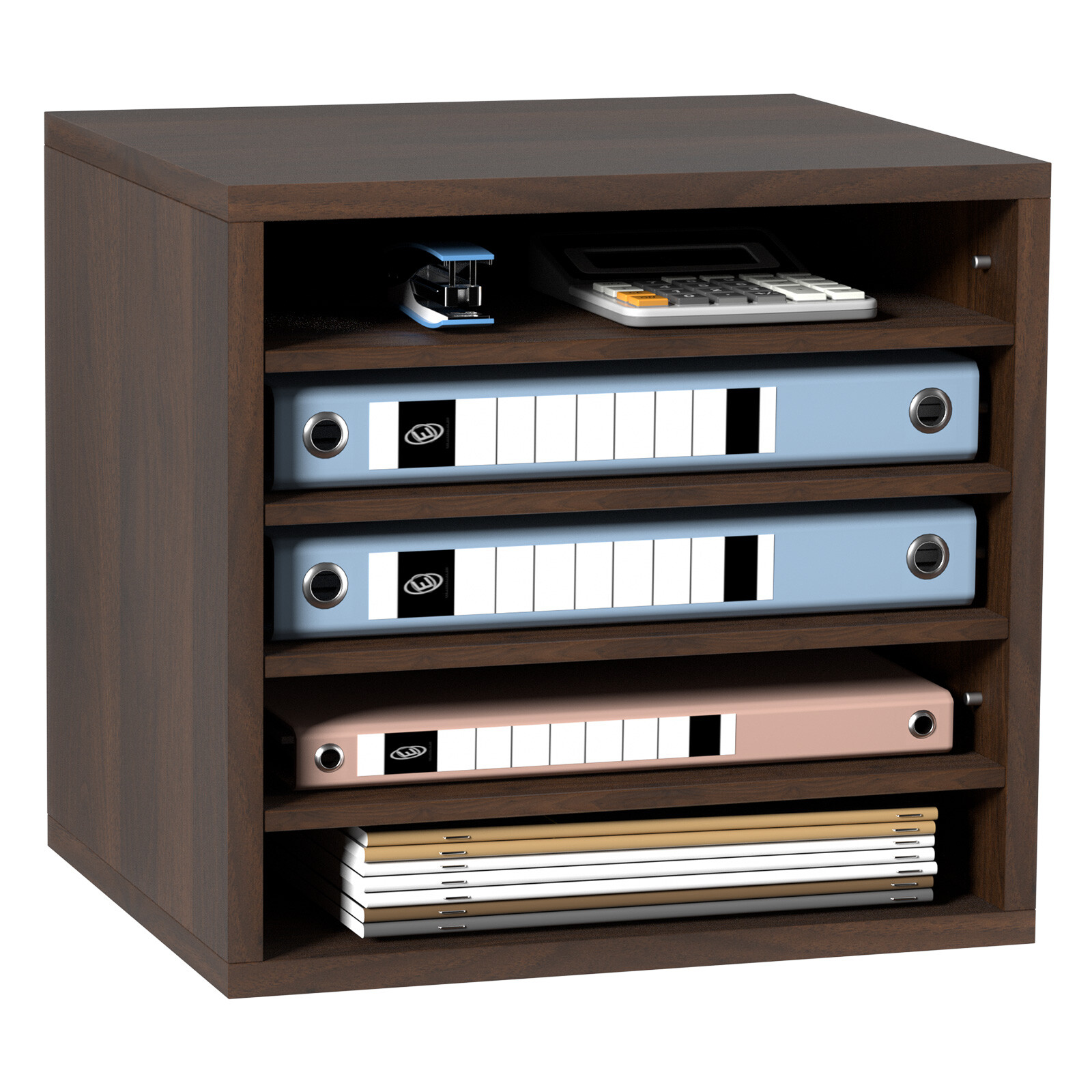 VEVOR Organizzatore per Documenti File in Legno Portadocumenti 5 Scompartimenti