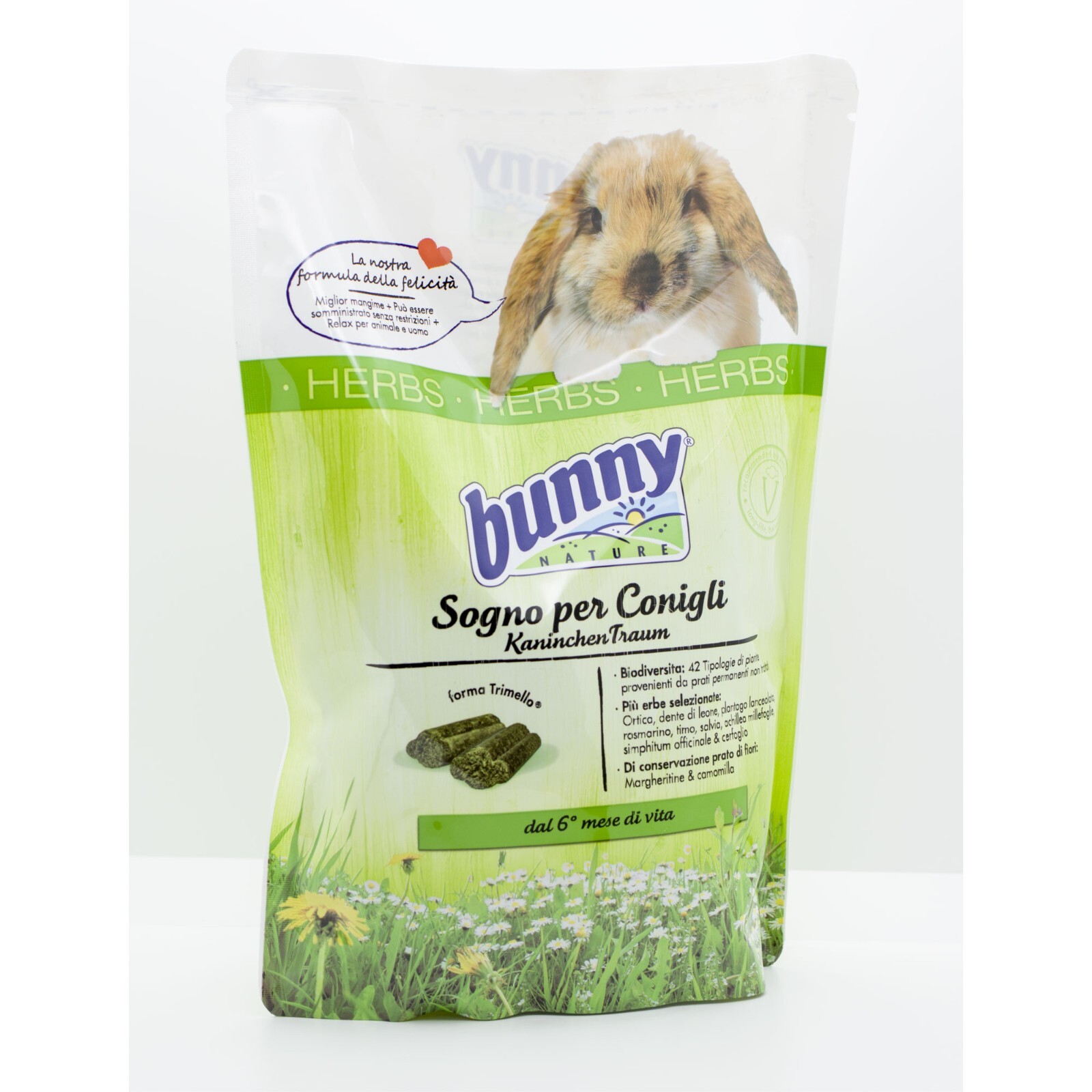 Bunny - Sogno per Conigli Herbs 750 g