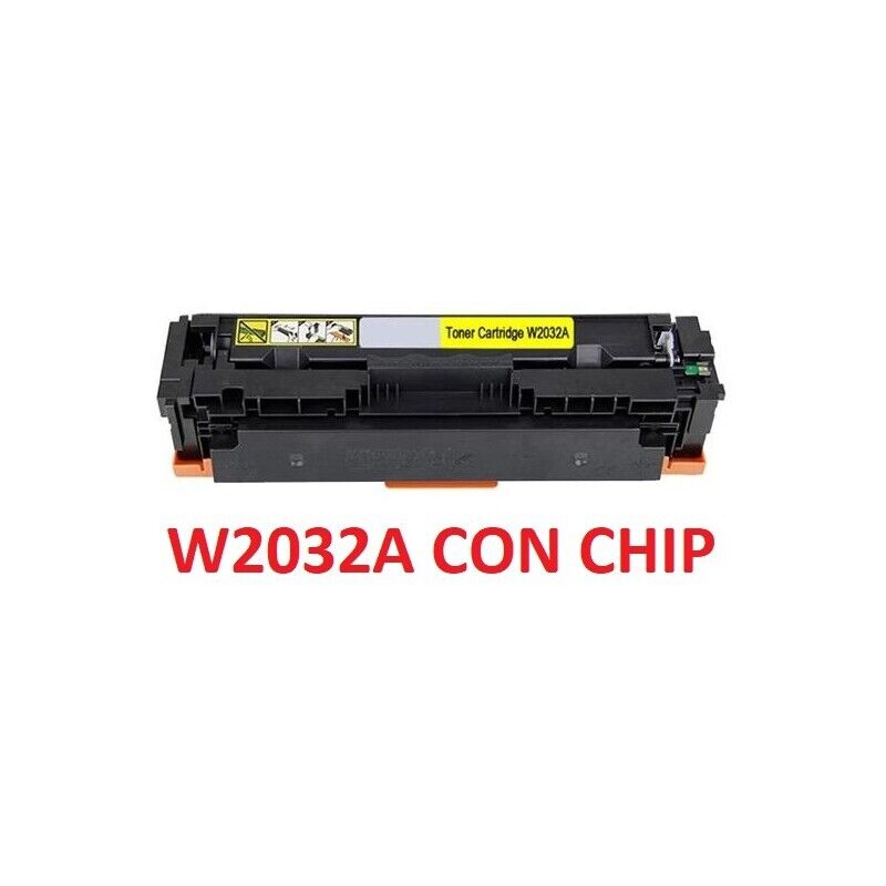 TONER W2032A GIALLO COMPATIBILE 415A CON CHIP PER HP Color LaserJet Pro M454 ,M4
