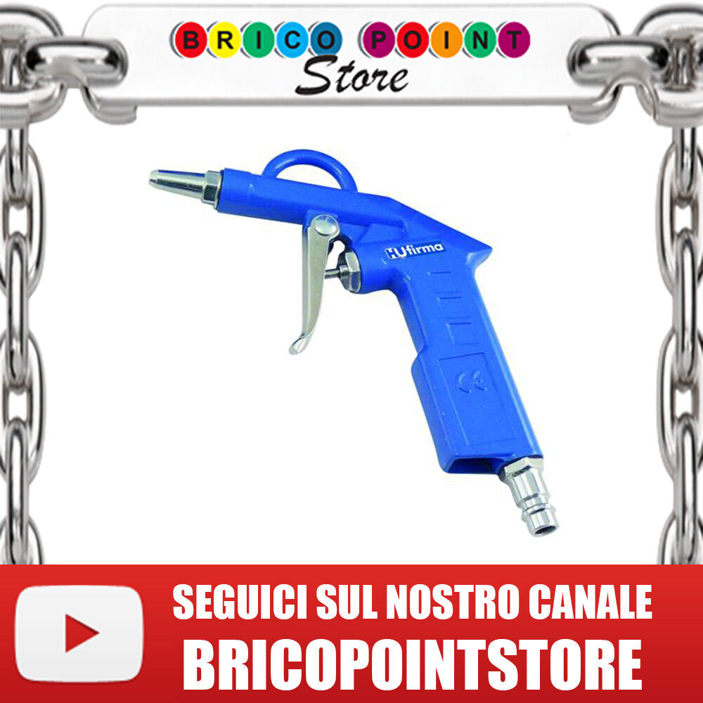 PISTOLA HU FIRMA PER SOFFIAGGIO CANNA CORTA