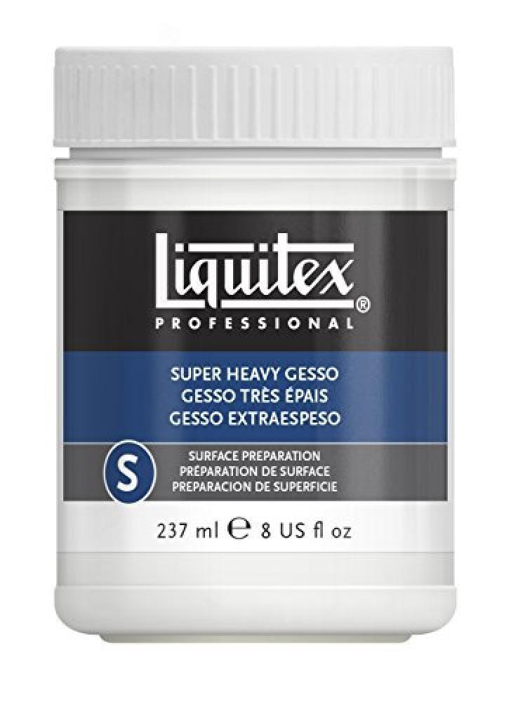 (TG. Grundierung) Liquitex 7808 Gesso molto denso professionale, medium, 237 ml