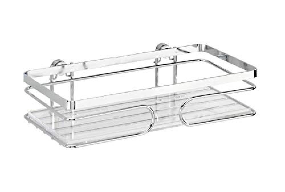 (TG. 13.5 x 24 x 6.5 cm) Wenko 20409100 Mensola singolo  Premium - Befestigen oh