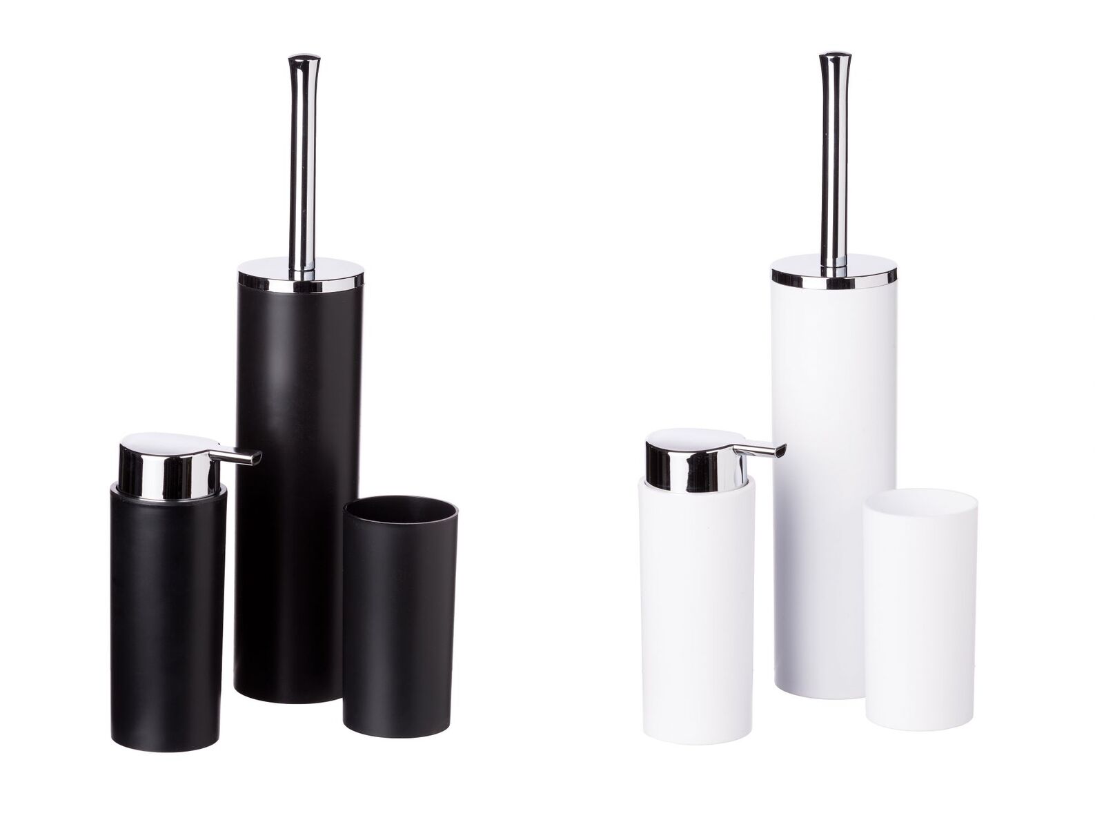 SET DA BAGNO ABS 3 PEZZI COLORI ASSORTITI 2 PZ