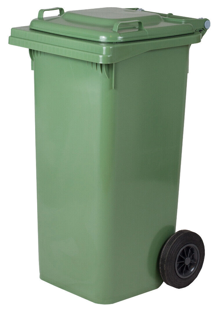 57509   PATTUMIERA 120 L CON RUOTE VERDE MP