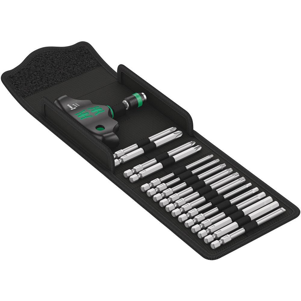 Wera Kompakt 400 05057470001 Kit inserti 15 parti 1/4 (6.3 mm) Funzione di