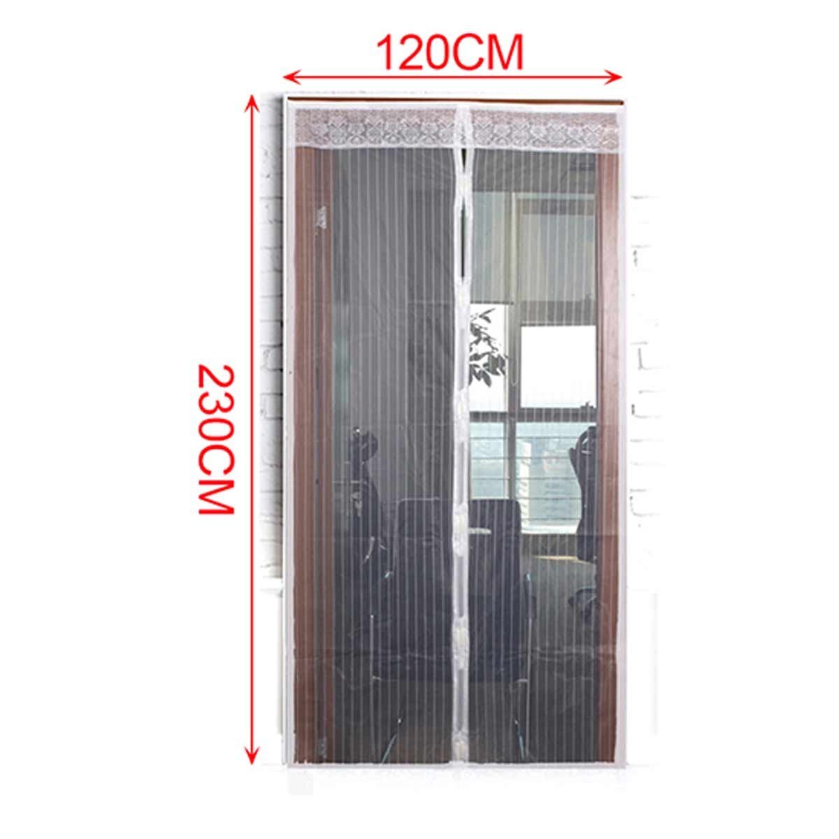 Tenda Zanzariera Magnetica Bianca Per Porta Finestra Con Adesivo In Velcro Misur