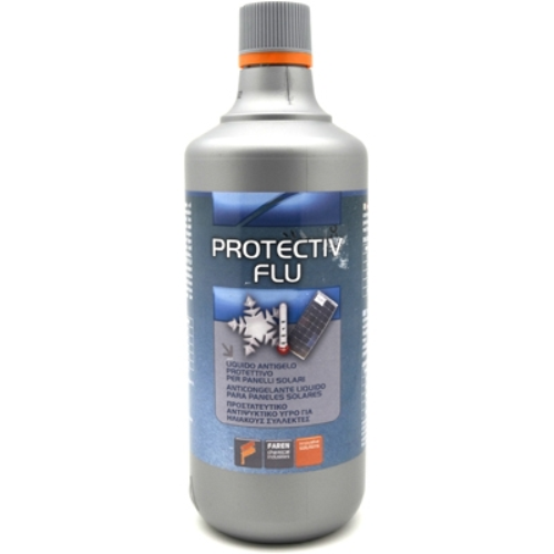 LIQUIDO ANTIGELO PROTETTIVO PER PANNELLI SOLARI "PROTECTIV FLU" lt. 1 FAREN