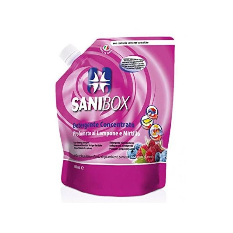 NP INDUSTRIES - Sanibox profumazione LAMPONE E MIRTILLI 1 lt