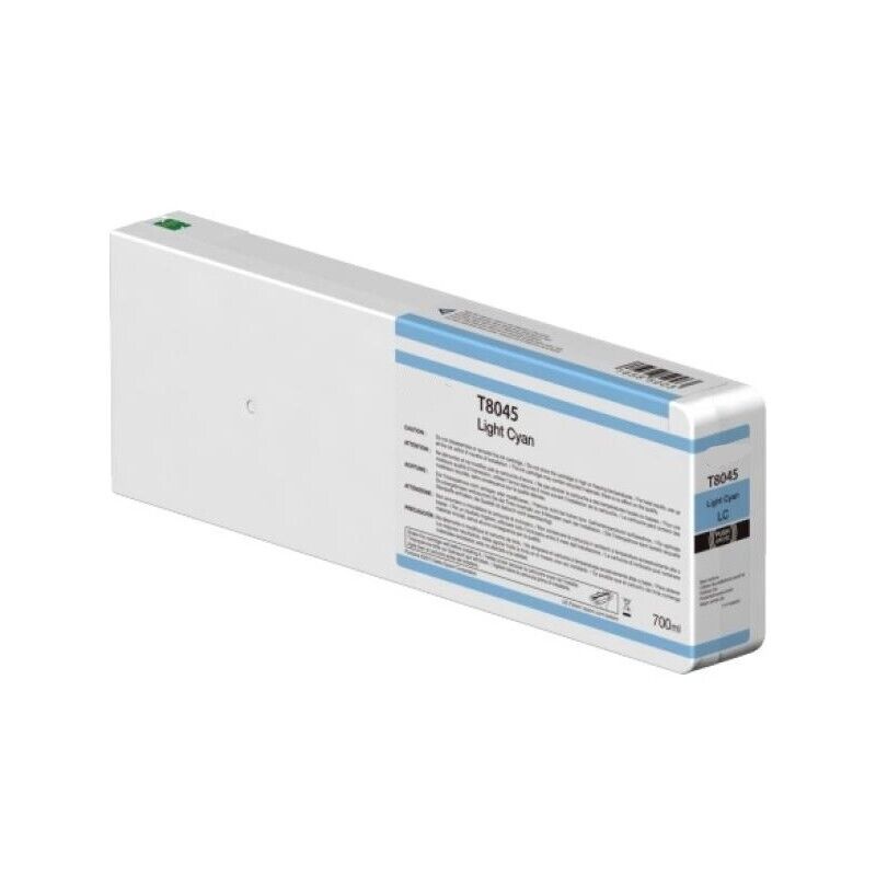 CARTUCCIA T8045LC LIGHT CIANO INK PIGMENTATO COMPATIBILE C13T804500/C13T824500 P