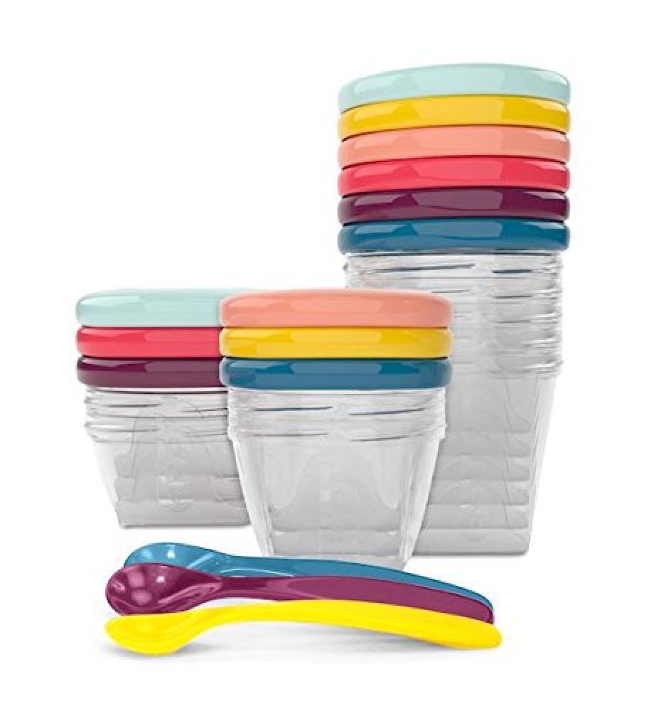 (TG. 3 x 120 ml + 3 x 180 ml + 3 x 250 ml + 3 cucchiai) Babymoov Babybols Multi