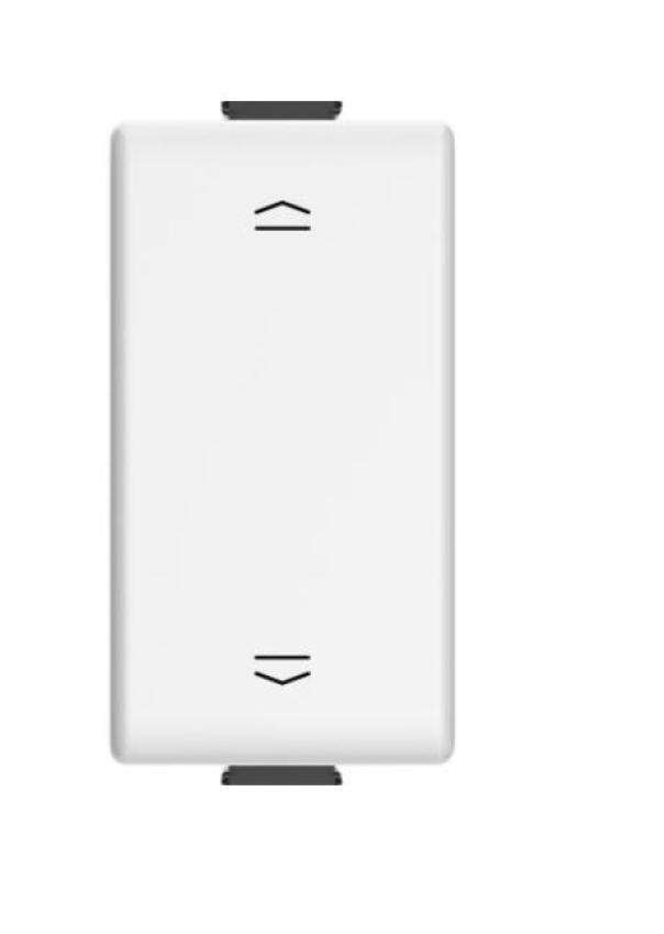 Pulsante doppio Bticino Matix interbloccato 1 modulo bianco  - AM5037N