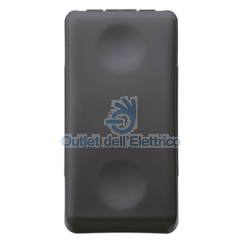 INTERRUTTORE 1P 16AX  GW21571 SYSTEM NERA/BLACK