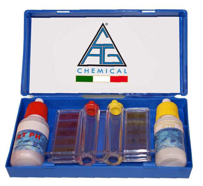 TEST-KIT X PISCINE (LIQUIDI IN FLACONE) CAG CHEMICAL PZ 1
