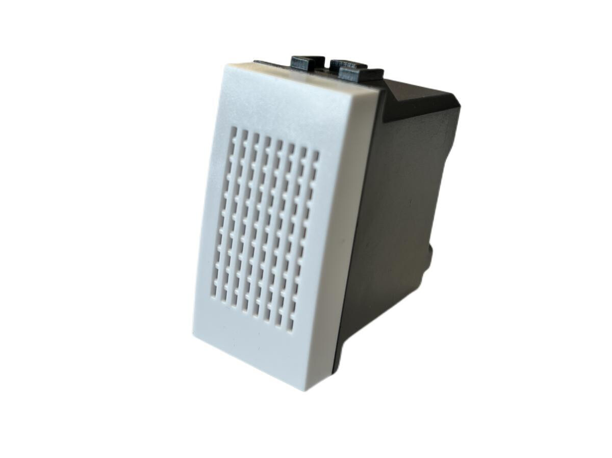 ETTROIT Suoneria Bronzo 12V 6A Colore Bianco Compatibile Con Bticino Living N435