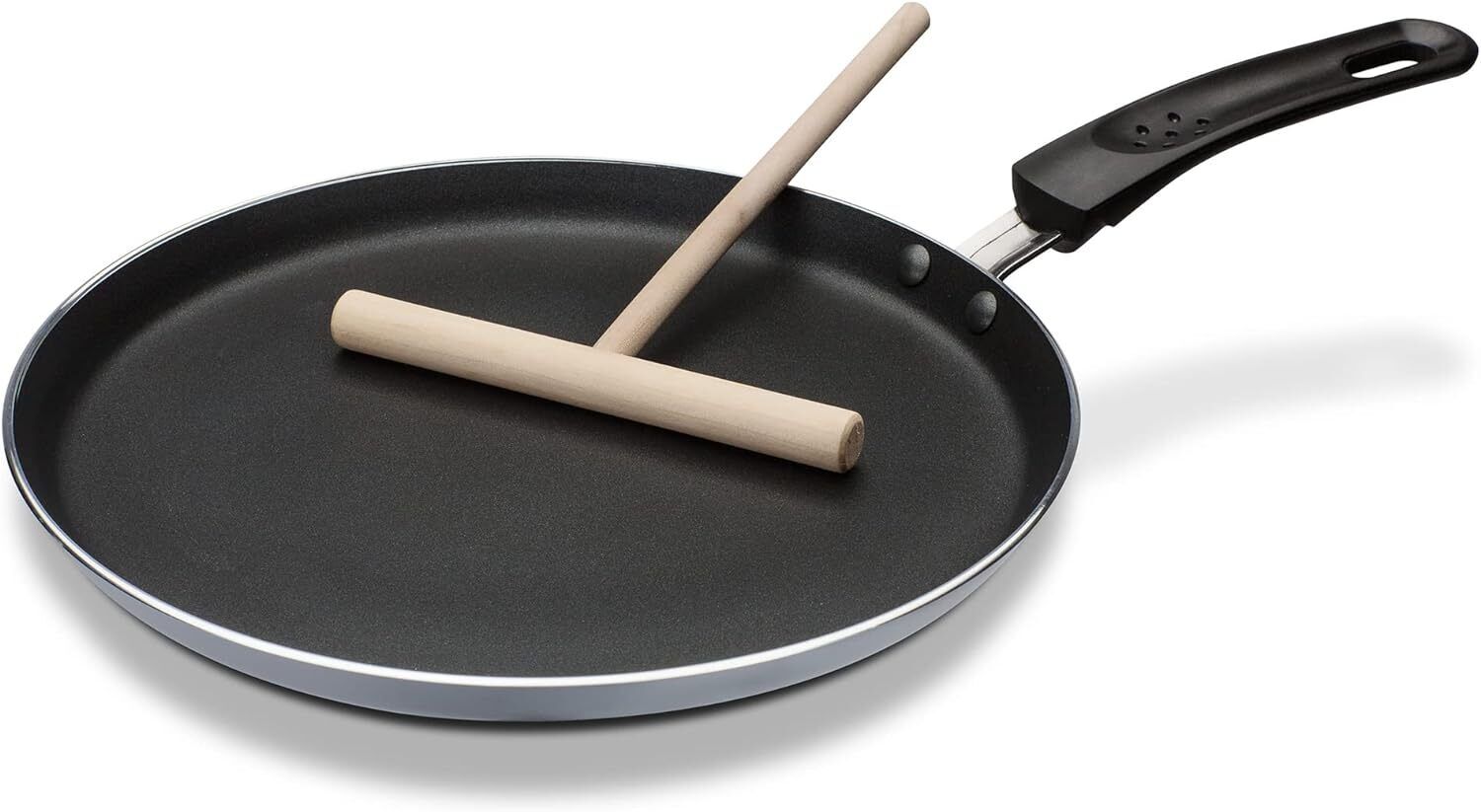 GSW 456722 Padella per Crepes induzione Grigio/Nero Alluminio Crepe della...