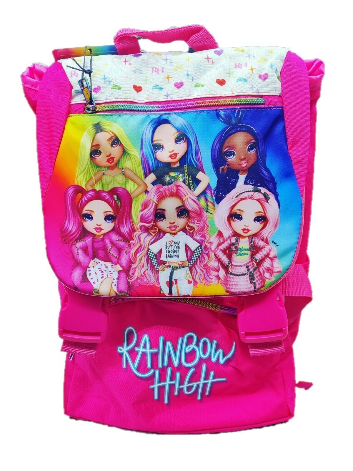 Zaino Scuola Estensibile Rainbow High