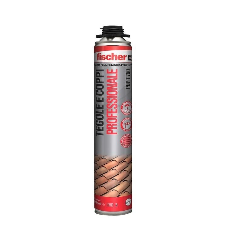 Schiuma poliuretanica per tegole e coppi da 750 ml. erogazione pistola