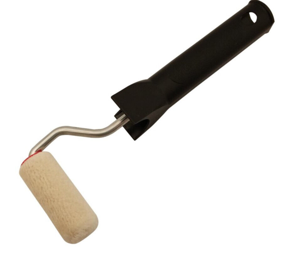 Mini Rullo Laqueur Vernice Manica + Manicotto Velluto Larghezza 65mm