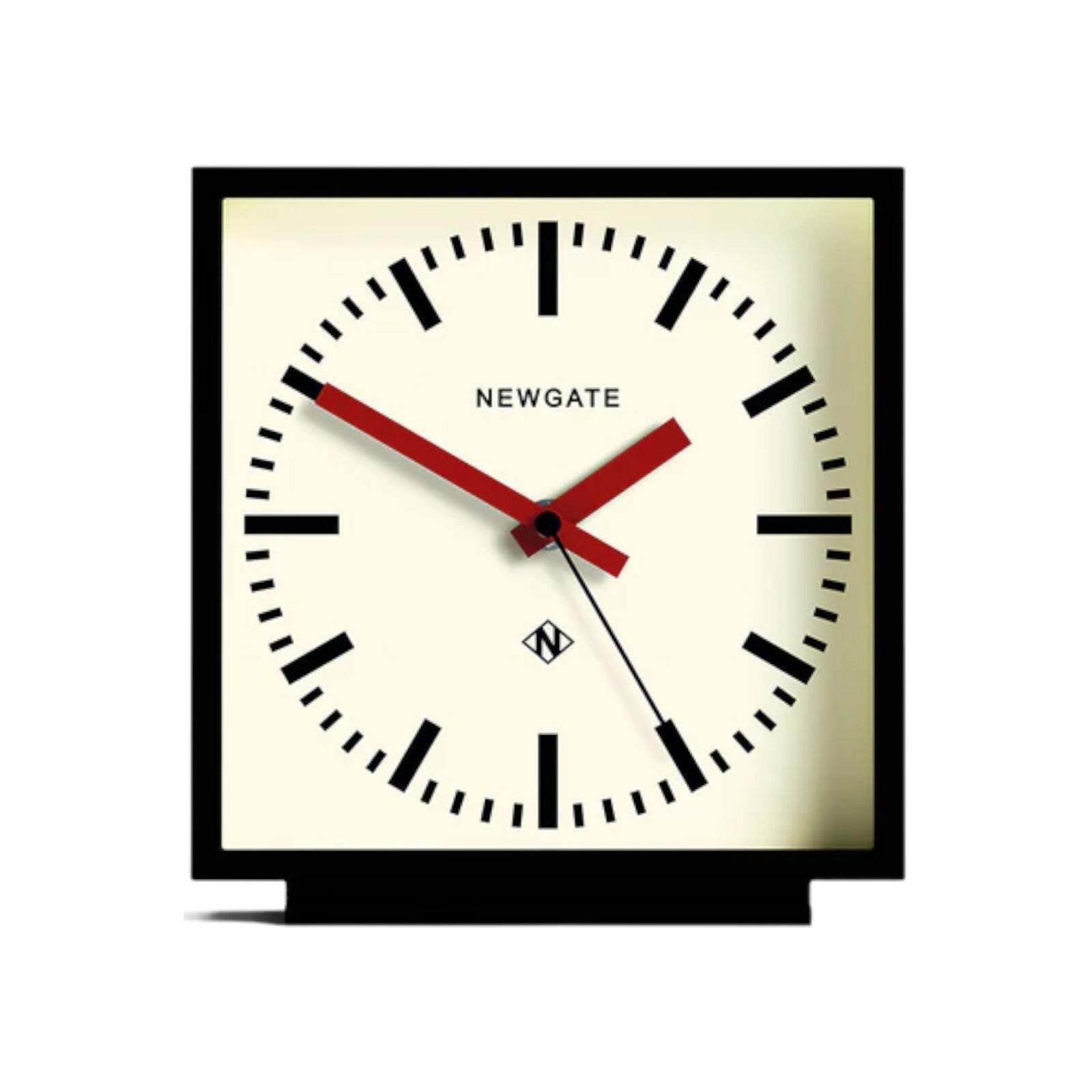 OROLOGIO NEWGATE AMP MANTEL CLOCK BLACK/RED MAN/AMP390KFR