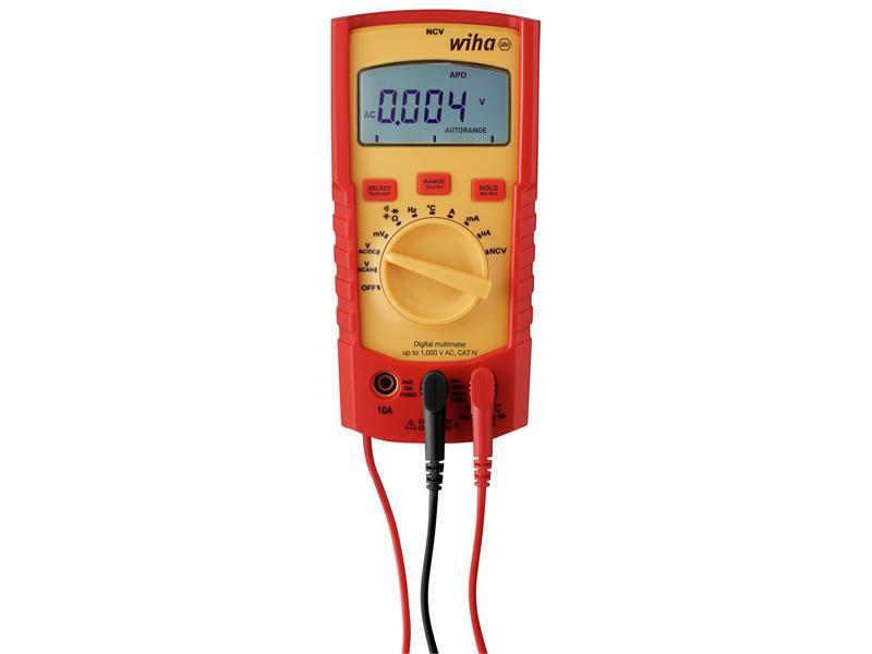 Wiha Multimetro Digitale 1,000 V AC, Gatto IV